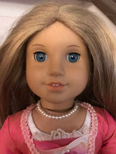 Load image into Gallery viewer, Pearl Necklace for 18 inch Dolls | Doll Jewelry | Doll Accessories