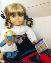 Load image into Gallery viewer, McGuffey's First Reader doll sized miniature book for 18 inch Dolls 1:3 Scale