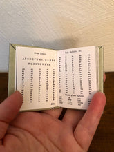 Load image into Gallery viewer, The New England Primer doll sized miniature book for 18 inch Dolls 1:3 Scale