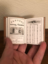 Load image into Gallery viewer, Union Pictorial Primer doll sized miniature school book for 18 inch Dolls