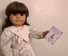 Load image into Gallery viewer, The Tailor of Gloucester by Beatrix Potter doll sized miniature book for 18 inch Dolls 1:3 Scale