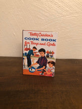 Load image into Gallery viewer, Cookbook for Boys & Girls doll sized miniature book for 18 inch Dolls