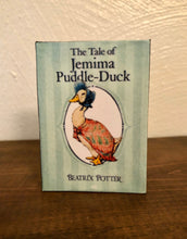 Load image into Gallery viewer, Jemima Puddle-Duck by Beatrix Potter doll sized miniature book for 18 inch Dolls