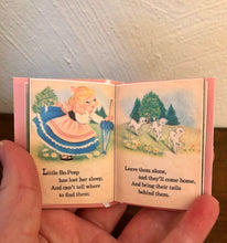 Load image into Gallery viewer, Little Bo-Peep doll sized miniature book for 18 inch Dolls 1:3 Scale