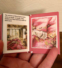 Load image into Gallery viewer, The Tailor of Gloucester by Beatrix Potter doll sized miniature book for 18 inch Dolls 1:3 Scale