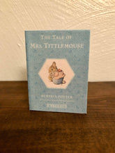 Load image into Gallery viewer, Mrs. Tittlemouse by Beatrix Potter miniature book for 18 inch Dolls | Doll Library | Dollhouse Accessories