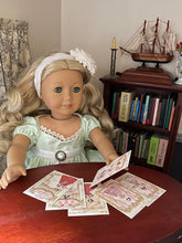 Load image into Gallery viewer, Miniature Vintage Style Valentines for 18 inch Dolls 1:3 Scale