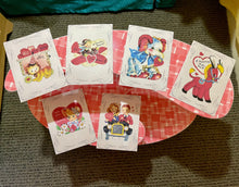 Load image into Gallery viewer, Miniature Fifties Style Valentines for 18 inch Dolls 1:3 Scale