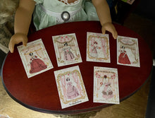 Load image into Gallery viewer, Miniature Vintage Style Valentines for 18 inch Dolls 1:3 Scale