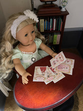 Load image into Gallery viewer, Miniature Vintage Style Valentines for 18 inch Dolls 1:3 Scale