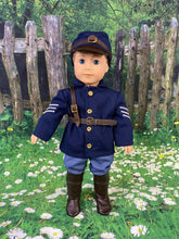 Load image into Gallery viewer, Made to order: Civil War Union Army Uniform for 18 Inch Dolls | Historical Soldier Outfit | American Civil War Costume | 2 WEEK TURNAROUND