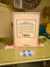 Load image into Gallery viewer, Miniature Bobbsey Twins Book for 18” Dolls – Dollhouse Library Classic – Tiny Readable Doll Book – Vintage Children’s Story – 1:3 Scale Doll