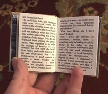 Load image into Gallery viewer, Jane Eyre miniature book for 18 inch Dolls 1:3 Scale