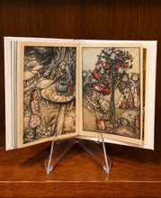 Load image into Gallery viewer, Miniature Alice’s Adventures in Wonderland Book for 18 Inch Dolls | Readable Text and Vintage Illustrations | 1:3 Scale Doll Book