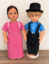 Load image into Gallery viewer, Amish Boy &amp; Girl 18 Inch Dolls Free Shipping
