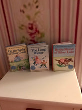 Load image into Gallery viewer, Miniature Prairie Books for American Girl 18 inch Dolls - 2 week turn around time
