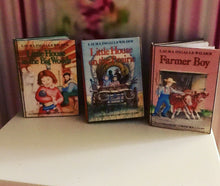 Load image into Gallery viewer, Miniature Prairie Books for American Girl 18 inch Dolls - 2 week turn around time

