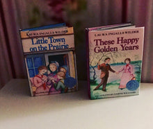 Load image into Gallery viewer, Miniature Prairie Books for American Girl 18 inch Dolls - 2 week turn around time
