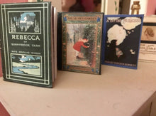 Load image into Gallery viewer, Miniature Classic Books for 18 in Dolls | Miniature Library | Dollhouse Accessories
