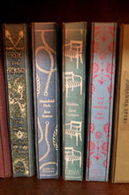 Load image into Gallery viewer, Jane Austen's Trio of miniature books for 18 inch Dolls - Sense and Sensibility, Emma &amp; Pride and Prejudice 1:3 Scale
