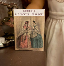 Load image into Gallery viewer, Godey’s Ladies Book Miniature Book for 18 inch Dolls 1:3 Scale
