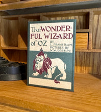 Load image into Gallery viewer, The Wonderful Wizard of OZ miniature book for 18 inch Dolls 1:3 Scale
