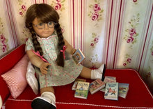 Load image into Gallery viewer, Miniature Prairie Books for 18 inch Dolls 1:3 Scale
