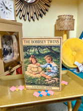 Load image into Gallery viewer, Miniature Bobbsey Twins Book for 18” Dolls – Dollhouse Library Classic – Tiny Readable Doll Book – Vintage Children’s Story – 1:3 Scale Doll

