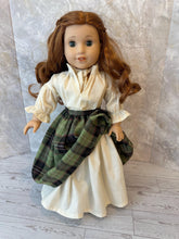Load image into Gallery viewer, Outlander Inspired Brianna Fraser Outfit for 18 Inch Dolls | Scottish Highland Historical Clothing | 18th Century Doll Costume
