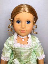 Load image into Gallery viewer, Pink Cameo Choker Necklace for 18inch Dolls | Doll Jewelry | Historical Doll | Historical Doll
