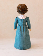 Load image into Gallery viewer, Mary Bennet Inspired Regency Outfit for 18-Inch Dolls | Inspired by The Other Bennet Sister | Historical Doll Clothing | Custom Order 2 week
