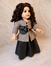Load image into Gallery viewer, Outlander-Inspired Claire Fraser Outfit for 18-Inch Dolls | Handmade Historical Doll Clothing | Ready to Ship

