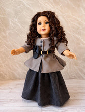 Load image into Gallery viewer, Outlander-Inspired Claire Fraser Outfit for 18-Inch Dolls | Handmade Historical Doll Clothing | Ready to Ship
