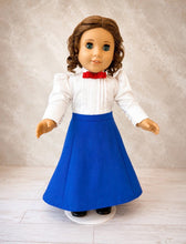 Load image into Gallery viewer, Mary Poppins Inspired Outfit for 18-Inch Dolls | Edwardian Walking Suit | Handmade Doll Clothing | 2 WEEK TURN AROUND
